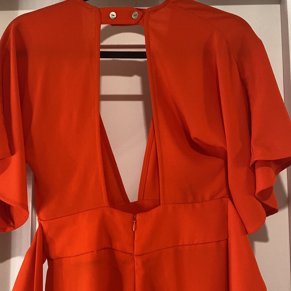 Red/Orange Romper - Picture 6 of 8